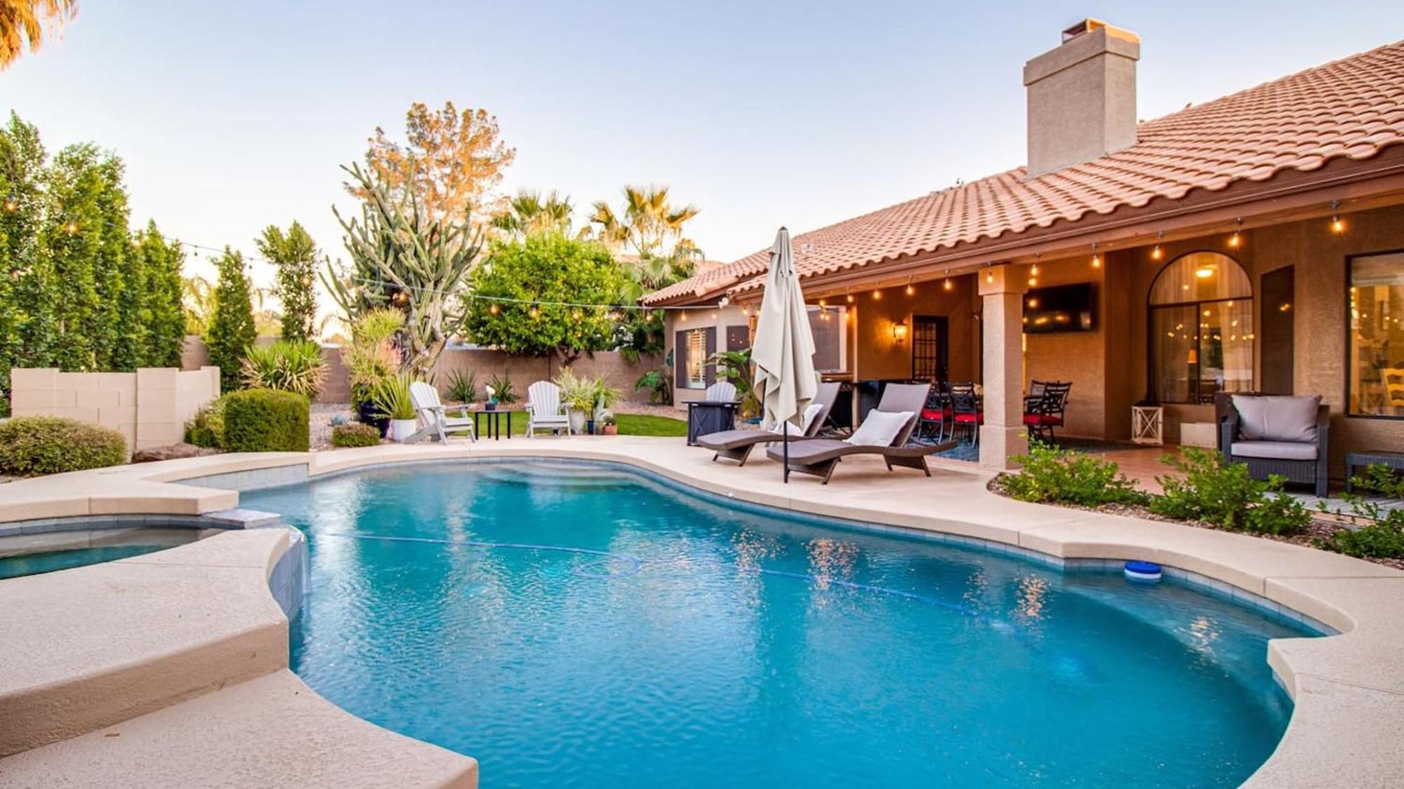 Stunning North Scottsdale Luxury Home Whtd Pool Фінікс Екстер'єр фото